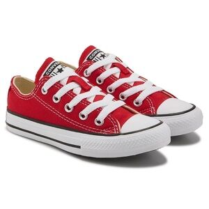 Converse Red Low-Top Sneakers